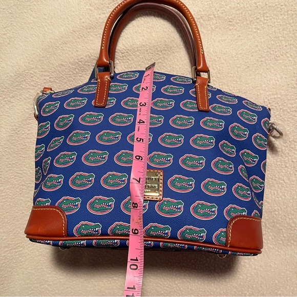 Dooney & Bourke Womens Florida Gators Coated Canvas Convertible Handbag Purse - Picture 14 of 16